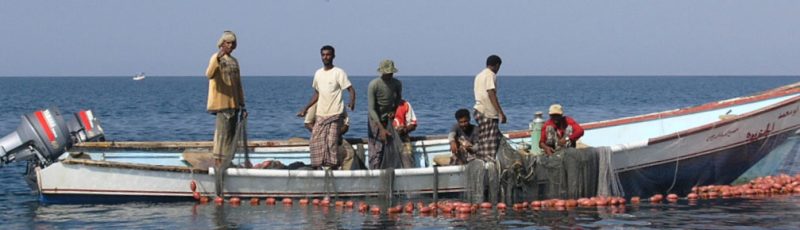 Seine haul fishing, Balhaf, Yemen